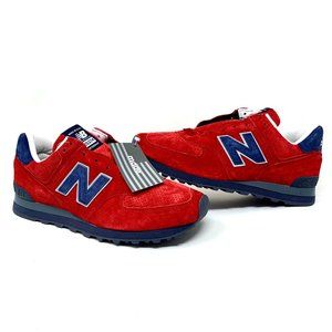 New Balance Connoisseur Red Shoes - MADE IN USA